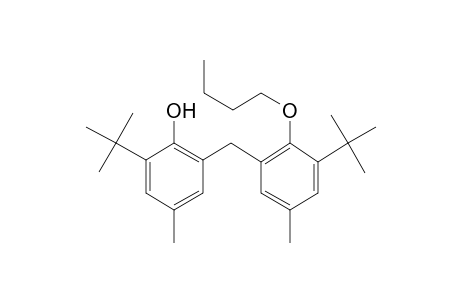 2-(2-Butoxy-3-tert-butyl-5-methylbenzyl)-6-tert-butyl-4-methylphenol, hydrochloride
