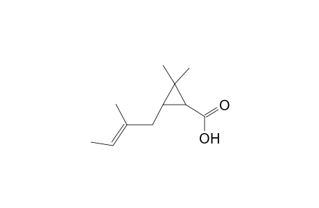 Cyclopropanecarboxylic acid, 2,2-dimethyl-3-cis-(2-methyl-3-buten-2-yl)-