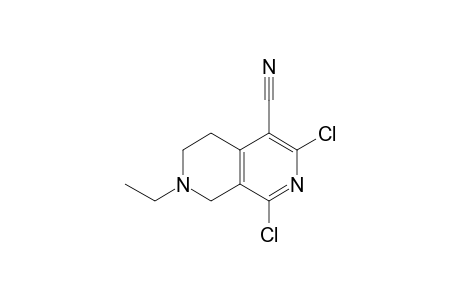 1,3-Dichloro-7-ethyl-5,6,7,8-tetrahydro-[2,7]naphthyridine-4-carbonitrile