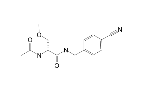 (R)-N-(4'-CYANO)-BENZYL_2-ACETAMIDO-3-METHOXYPROPIONAMIDE