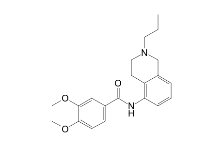 N-(2-propyl-1,2,3,4-tetrahydro-5-isoquinolyl)veratramide
