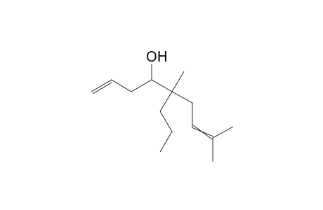 4-Hydroxy-5,8-dimethyl-5-propyl-1,7-nonadiene