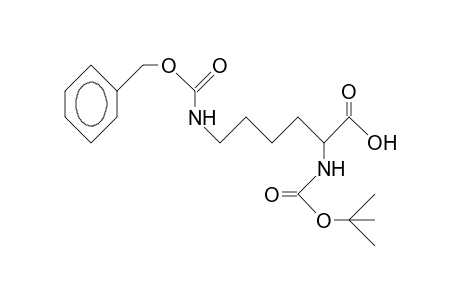 N-Benzyloxycarbonyl-N-T-butoxycarbonyl-lysine