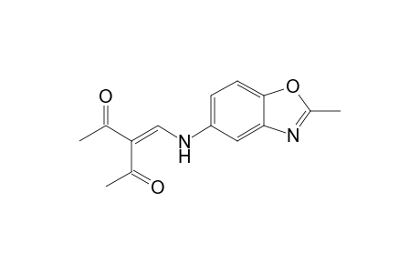 5-[(2',2'-Diacetylethenyl)amino]-2-methylbenzoxazole