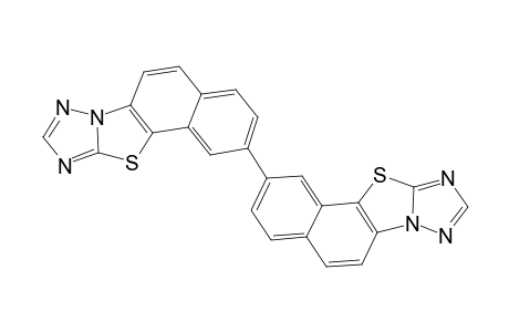9,9'-Binaphtho[1',2':4,5]thiazolo[3,2-b][1,2,4]triazole