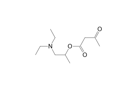 1-(diethylamino)propan-2-yl 3-oxidanylidenebutanoate