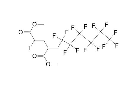 2-iodo-4-(2,2,3,3,4,4,5,5,6,6,7,7,7-tridecafluoroheptyl)glutaric acid dimethyl ester