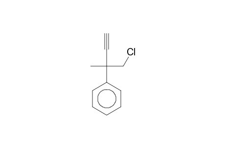 1-Butyne, 4-chloro-3-methyl-3-phenyl-