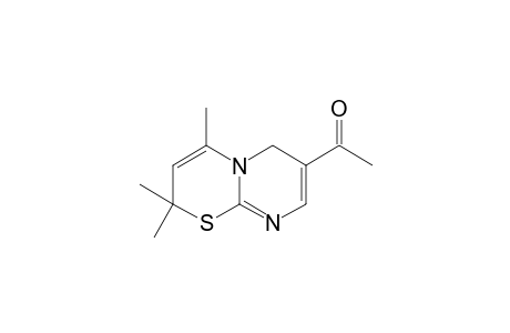 1-(2,2,4-trimethyl-6H-pyrimido[2,1-b][1,3]thiazin-7-yl)ethanone