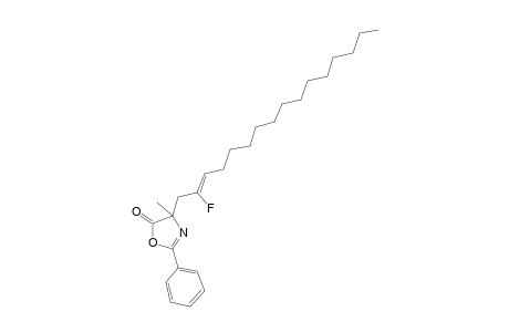 4-[(2Z)-2-Fluorohexadec-2-enyl)-4-methyl-2-phenyloxazol-5(4H)-one