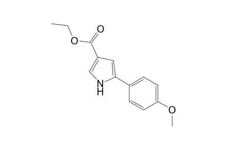 Ethyl 5-(4-methoxyphenyl)pyrrole-3-carboxylate