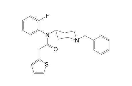 N-(1-Benzylpiperidin-4-yl)-N-(2-fluorophenyl)thiophene-2-acetamide