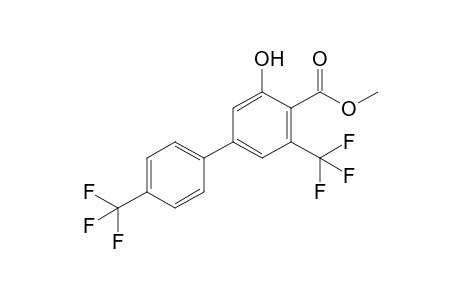3-Hydroxy-5,4'-bis(trifluoromethyl)-biphenyl-4-carboxylic acid methyl ester