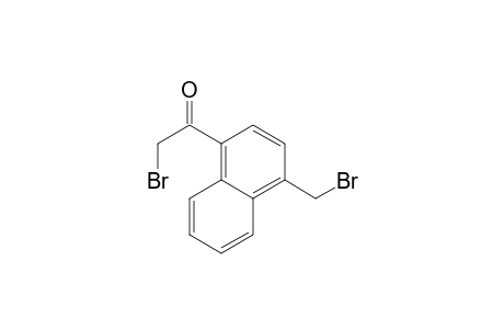 Ethanone, 2-bromo-1-[4-(bromomethyl)-1-naphthalenyl]-