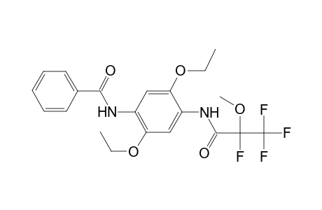 N-[2,5-diethoxy-4-[(2,3,3,3-tetrafluoro-2-methoxy-1-oxopropyl)amino]phenyl]benzamide