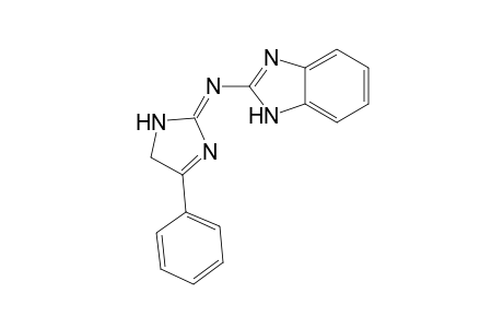 N-[(2Z)-4-phenyl-1,5-dihydro-2H-imidazol-2-ylidene]-1,3-benzimidazol-2-amine
