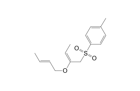 (E)-1-[[2-[(E)-(2-butenyloxy)]-2-butenyl]sulfonyl]-4-methylbenzene
