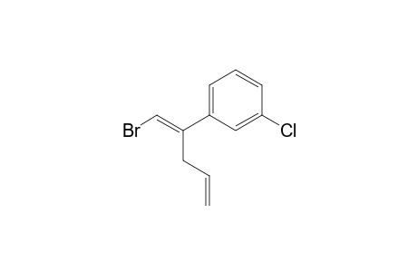(E)-1-bromo-2-(3-chlorophenyl)-1,4-pentadiene
