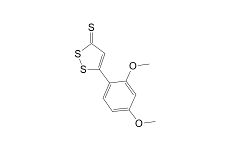 3H-1,2-Dithiole-3-thione, 5-(2,4-dimethoxyphenyl)-