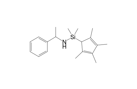 (R)-(+)-Dimethyl [(1-phenylethyl)amino](tertamethylcyclopentadienyl)silane