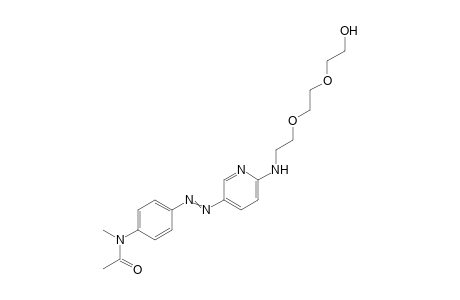 N-[4-(6-{2-[2-(2-Hydroxyethoxy)ethoxy]ethylamino}pyridin-3-ylazo)phenyl]-N-methylacetamide