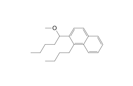 Naphthalene, 1-butyl-2-(1-methoxypentyl)-