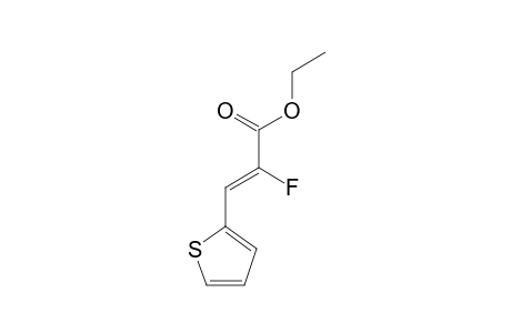 (Z)-2-fluoro-3-(2-thienyl)acrylic acid ethyl ester