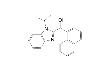 (1-Isopropyl-1H-benzimidazol-2-yl)(1-naphthyl)methanol