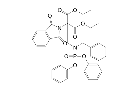 alpha-[(benzylphosphonoamido)methyl]-1,3-dioxo-2-isoindolinemalonic acid, diethyl p,p-diphenyl ester