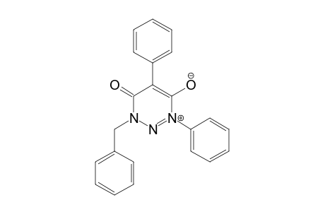 1,2,3-Triazinium, 1,4-dihydro-6-hydroxy-4-oxo-1,5-diphenyl-3-(phenylmethyl)-, hydroxide, inner salt