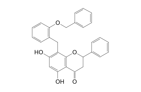 8-[2-(Benzyloxy)benzyl]-5,7-dihydroxyflavanone