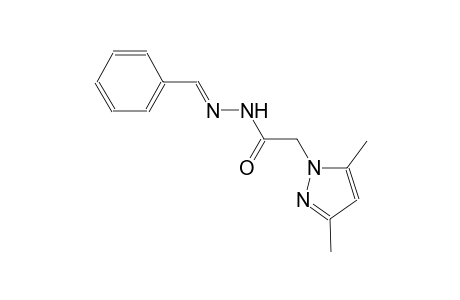 2-(3,5-dimethyl-1H-pyrazol-1-yl)-N'-[(E)-phenylmethylidene]acetohydrazide