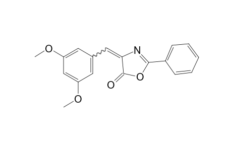 4-(3,5-dimethoxybenzylidene)-2-phenyl-2-oxazolin-5-one