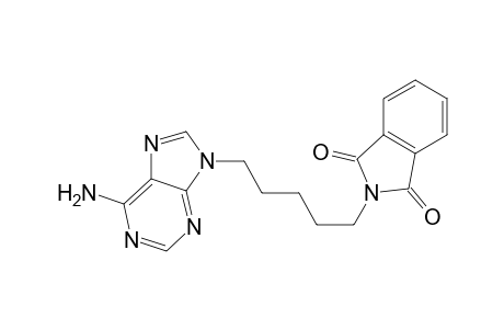 2-(5-adenin-9-ylpentyl)isoindoline-1,3-quinone
