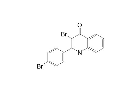 2-(4'-BROMOPHENYL)-3-BROMOQUINOLIN-4-(1-H)-ONE