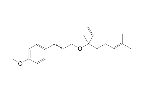 1-(3-(3,7-dimethylocta-1,6-dien-3-yloxy)prop-1-enyl)-4-methoxybenzene