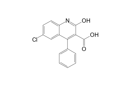 6-Chloro-2-hydroxy-4-phenyl-quinoline-3-carboxylic acid