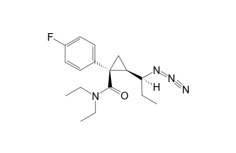 (1S,2R)-1-(4-FLUOROPHENYL)-2-[(S)-1-AZIDOPROPYL]-N,N-DIETHYLCYCLOPROPANECARBOXAMIDE