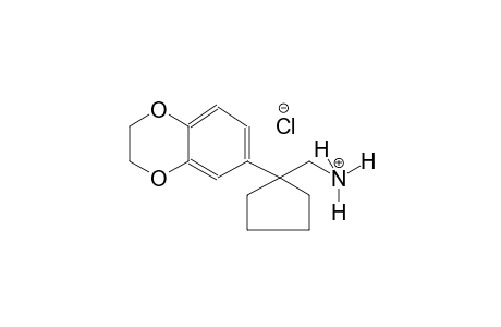 cyclopentanemethanaminium, 1-(2,3-dihydro-1,4-benzodioxin-6-yl)-, chloride