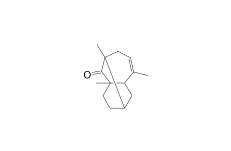 Tricyclo[5.4.0.0(3,9)]undec-5-en-2-one, 1,3,6-trimethyl-