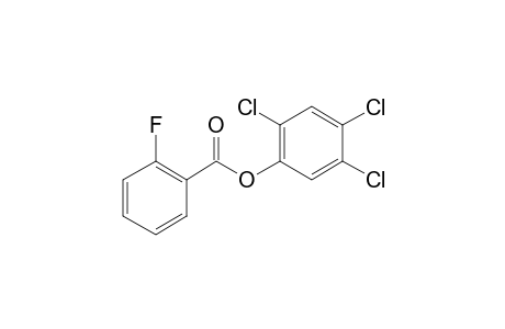 2-Fluorobenzoic acid, 2,4,5-trichlorophenyl ester