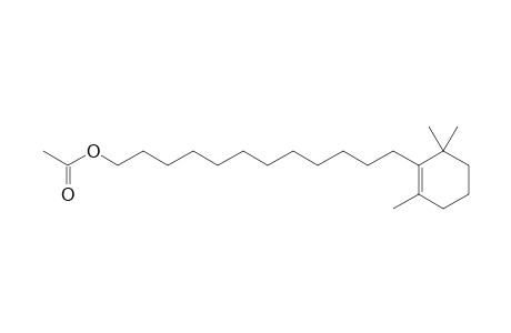 1-(12-ACETOXYDODECYL)-2,6,6-TRIMETHYL-1-CYCLOHEXENE