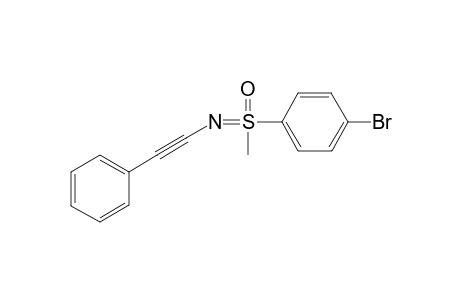N-(Phenylethynyl)-S-methyl-S-(4-bromophenyl)sulfoximine