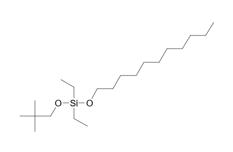 Silane, diethylneopentyloxyundecyloxy-