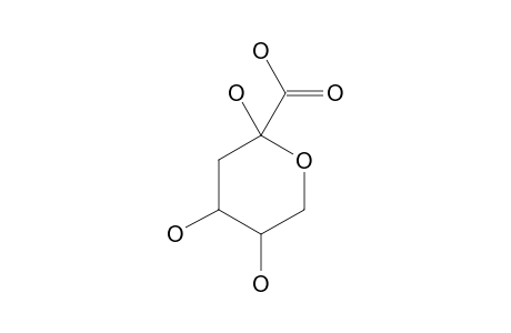 ALPHA-3-DEOXY-(D)-ERYTHRO-2-HEXULOPYRANOSONIC ACID