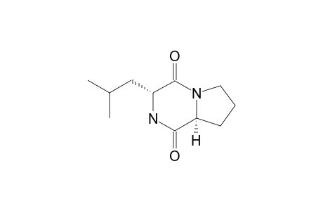 CYCLO-(S-PROLINE-S-LEUCINE)