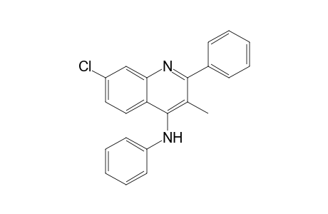 7-Chloro-4-(phenylamino)-2-phenyl-3-methylquinoline