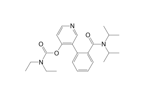 3-(2-(Diisopropylcarbamoyl)phenyl)-4-pyridyl Diethyl carbamate