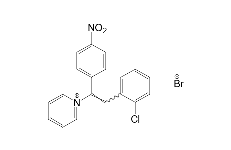 1-[o-chloro-alpha-(p-nitrophenyl)styryl]pyridinium bromide