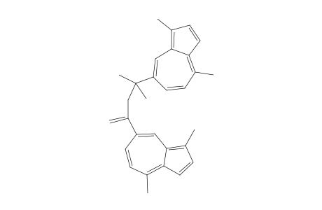 2,4-bis(1',4'-Dimethyl-7'-azulenyl)-4-methyl-1-pentene